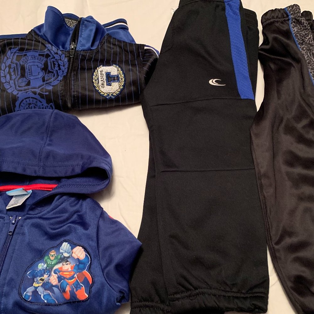Lot of 4 piece boys bundle sportwear Sz 24 month